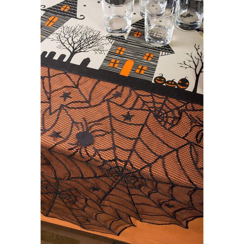 The Holiday Aisle® Turnage Haunted House Table Runner