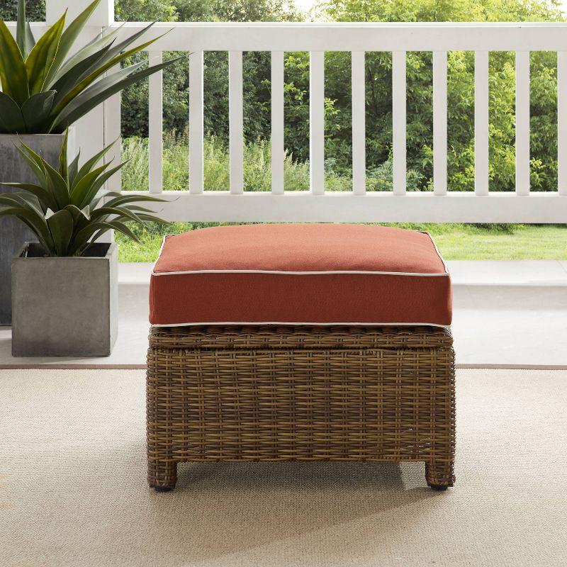 Lawson Outdoor Ottoman with Cushion