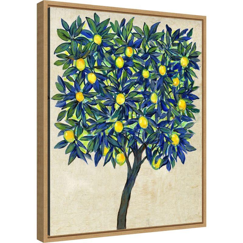 Amanti Art Lemon Tree Composition II by Tim O'Toole Canvas Wall Art Print Framed 16 x 20-in.