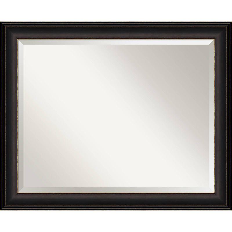 Trio Oil Rubbed Bronze Beveled Rectangular Wall Mirror