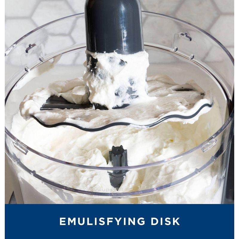 GE Appliances 12-Cup Food Processor with Accessories