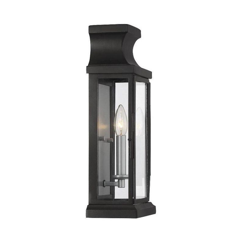 Savoy House Brooke 1 - Light Wall Light in  Black