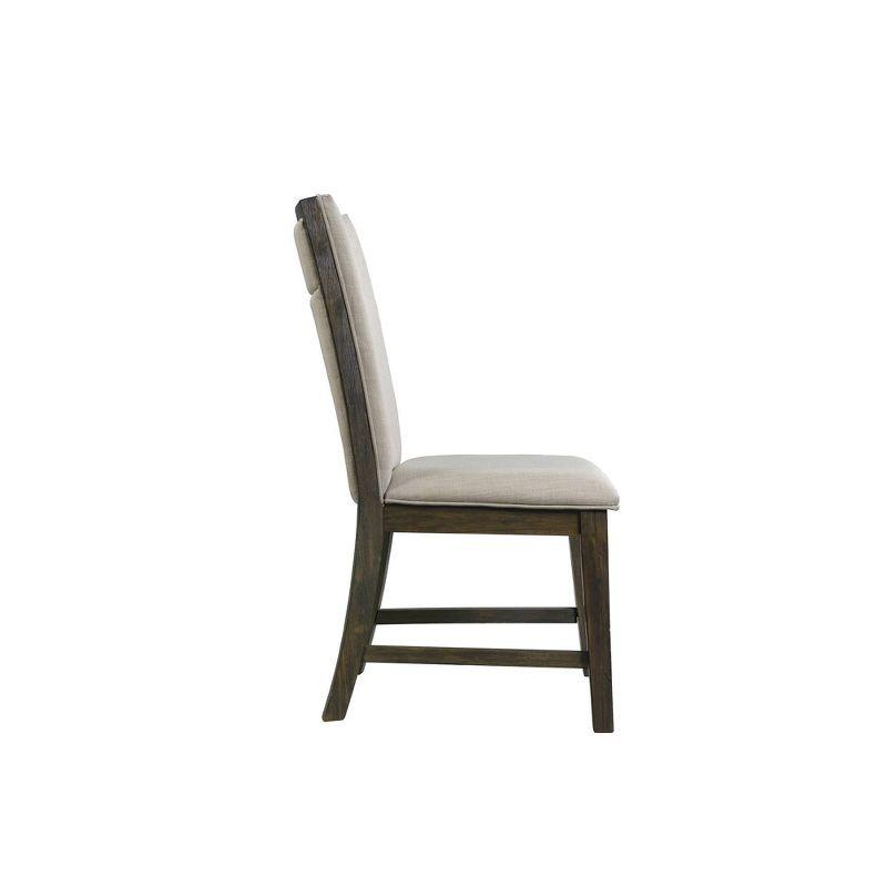 Jasper Upholstered Side Chair Set Toasted Walnut - Picket House Furnishings: Comfortable Seating for Dining Room