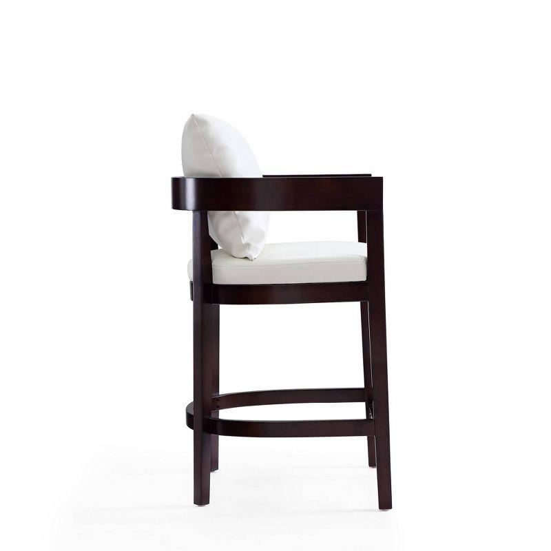 Ritz Beech Wood Counter Height Barstool - Manhattan Comfort