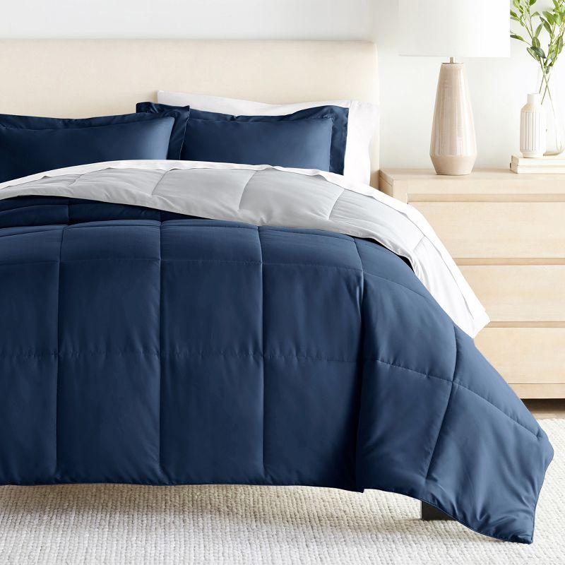 Reversible Comforter and Shams Set, Ultra Soft, Easy Care,  - Becky Cameron