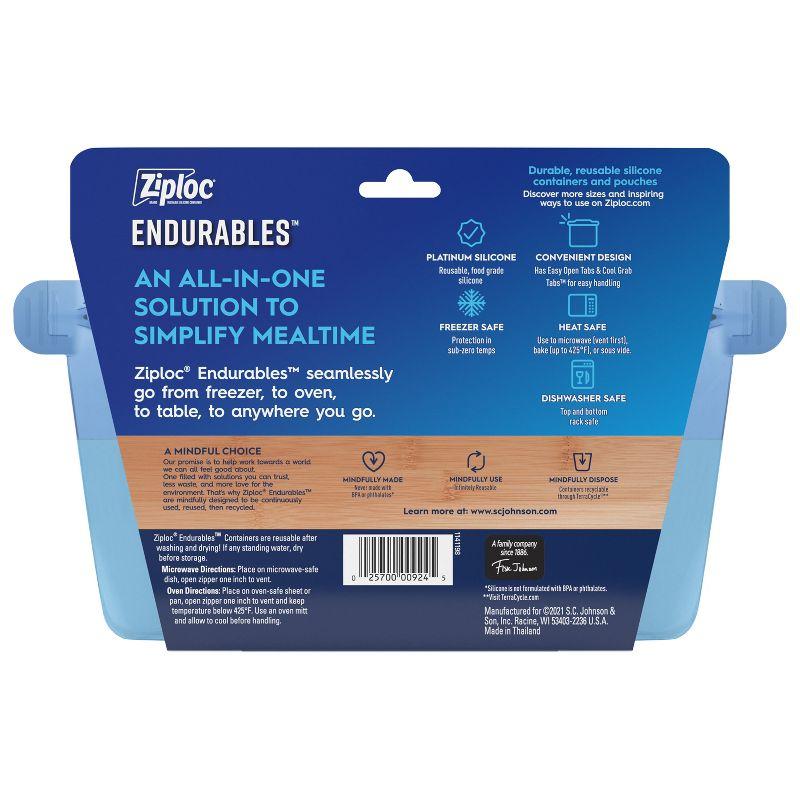 Ziploc Endurables Reusable Silicone Food Storage Container - Medium - 32 fl oz