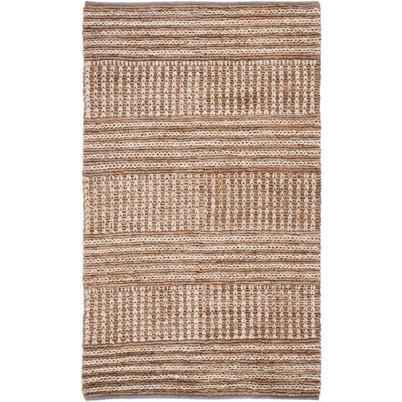 Natural Fiber NF960 Hand Woven Area Rug - Natural - 6'x9' - Safavieh.