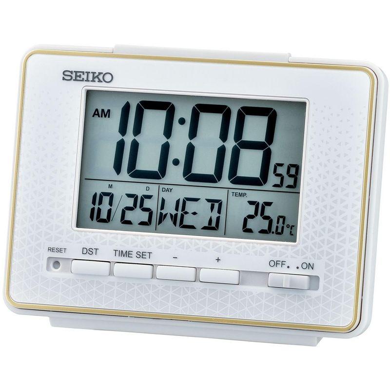 Seiko Easton Digital Tabletop Clock with Alarm