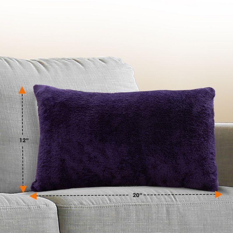 Cheer Collection Reversible Throw Pillow (Set of 2)