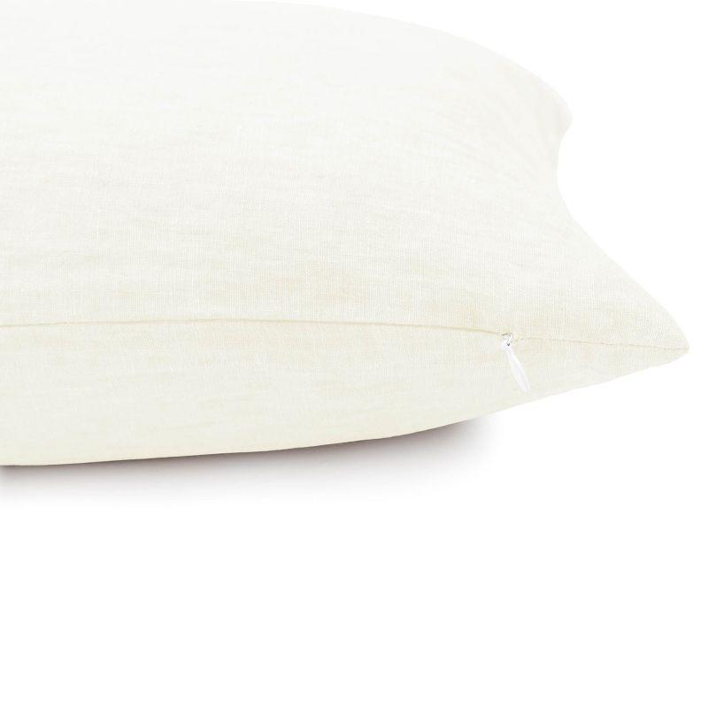 French Linen Decorative Throw Pillow | BOKSER HOME