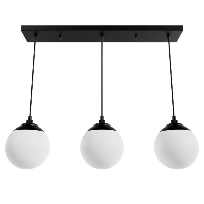 Hepburn 3 - Light Linear Globe Pendant