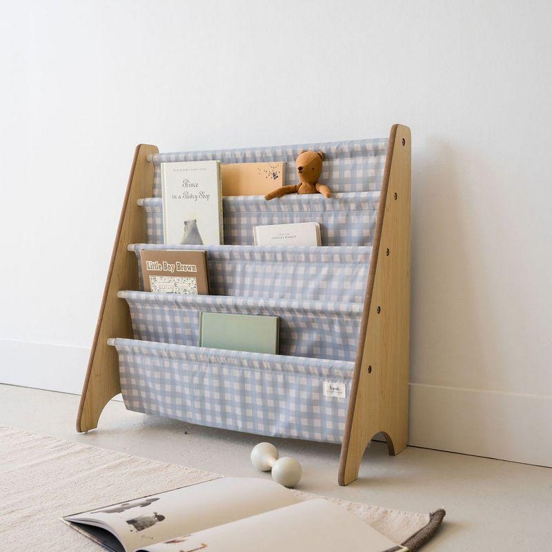 3 Sprouts 3 Sprouts - Book Shelf - Kids Book Rack Organizer  - Baby Room Bookcase
