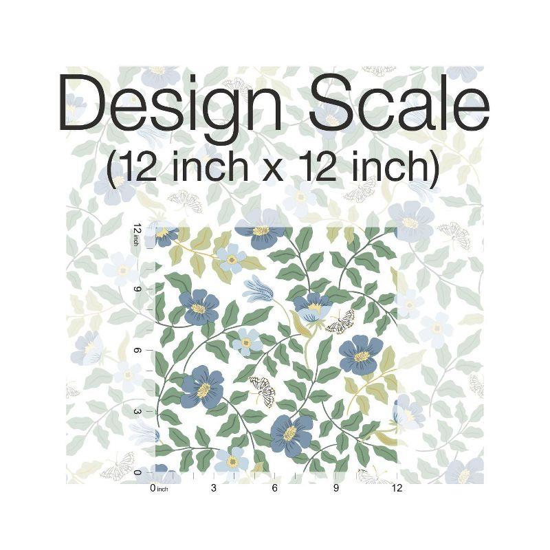Rifle Paper Co. Primrose 20' L x 20.5" W Peel and Stick Wallpaper Roll