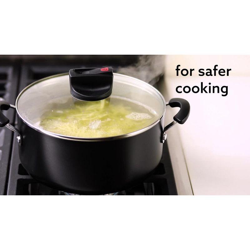 Farberware Smart Control Nonstick Stockpot with Lid, 6-Quart