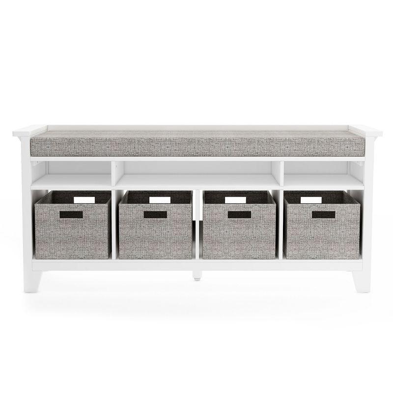 Martha Stewart Living & Learning Kids Storage Bench with Shelves