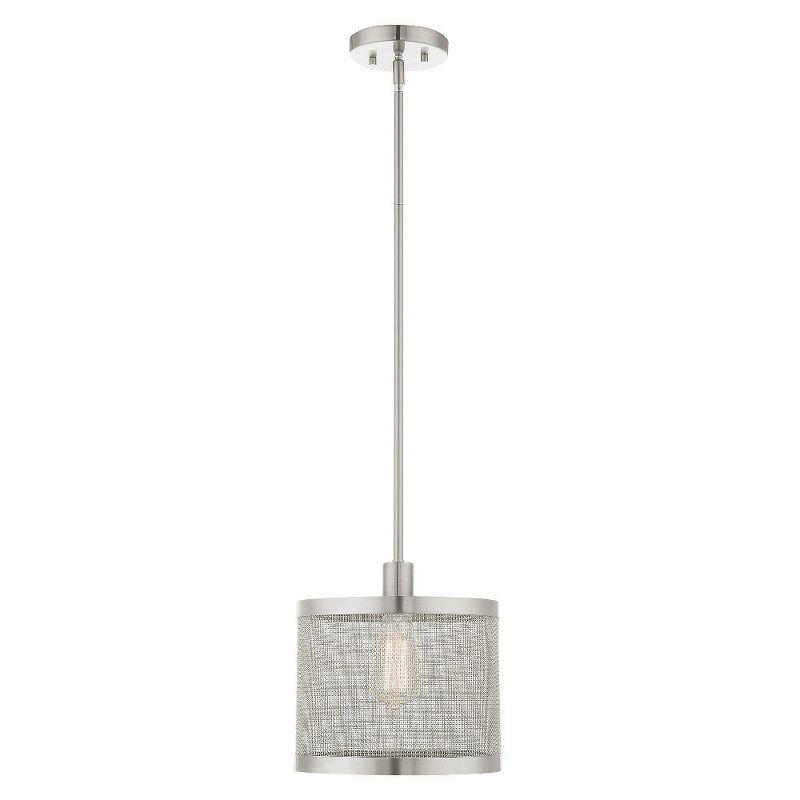 Livex Lighting Industro 1 - Light Pendant in  Brushed Nickel