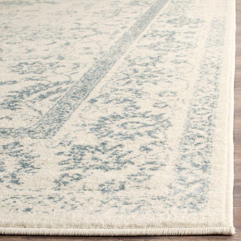 Adirondack ADR109 Non-Shedding Power Loomed Indoor Accent Rug - Ivory/Slate - 3'x5' - Safavieh