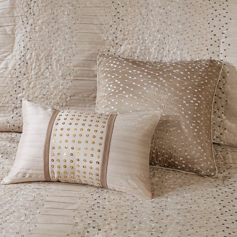 Camelia 8 Piece Embroidered Comforter Set