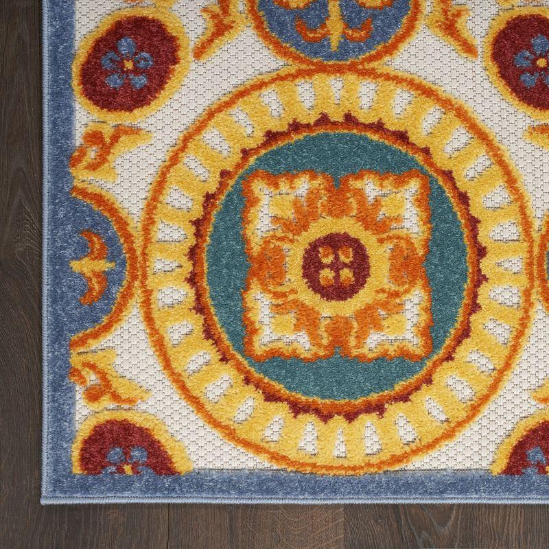 Lark Manor™ Isalia 5'3" X 7'5" Multicolor Tropical Rug