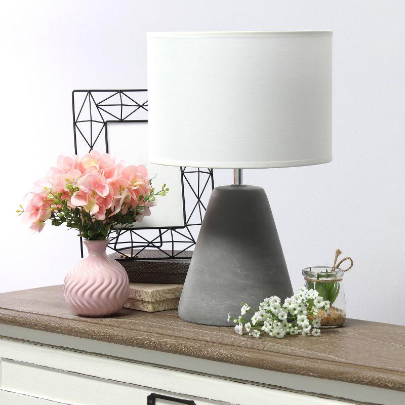 Amaresh Concrete Table Lamp