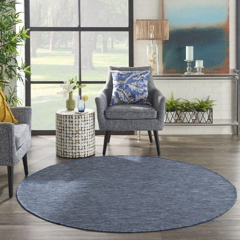 Nourison Positano Solid Indoor Outdoor Rug