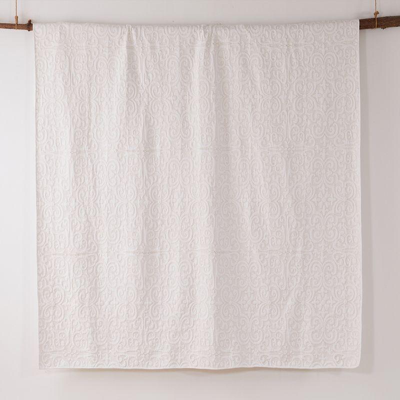 Sherbourne Taupe Stitch - One King Quilt - Levtex Home