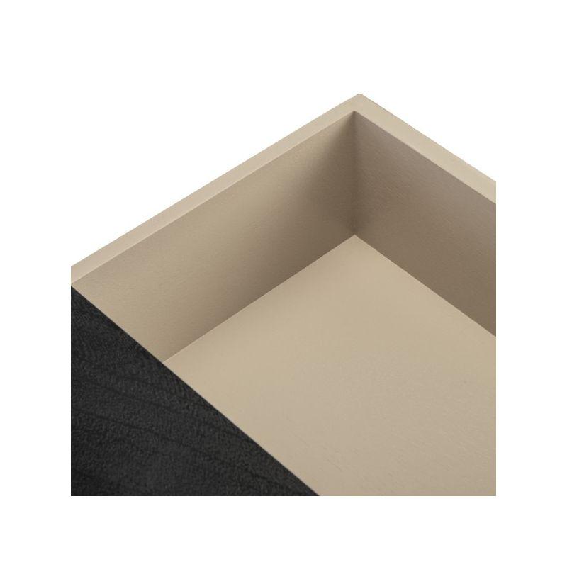 Ajana 1 Drawer Accent Table - Black - Safavieh.
