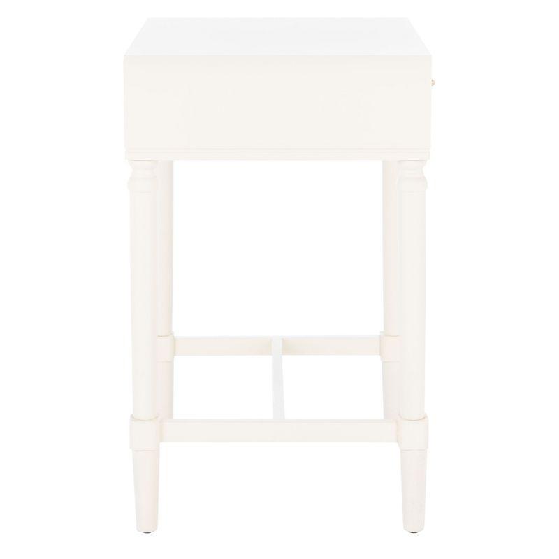 Estella 1 Drawerwith Accent Table - White - Safavieh.