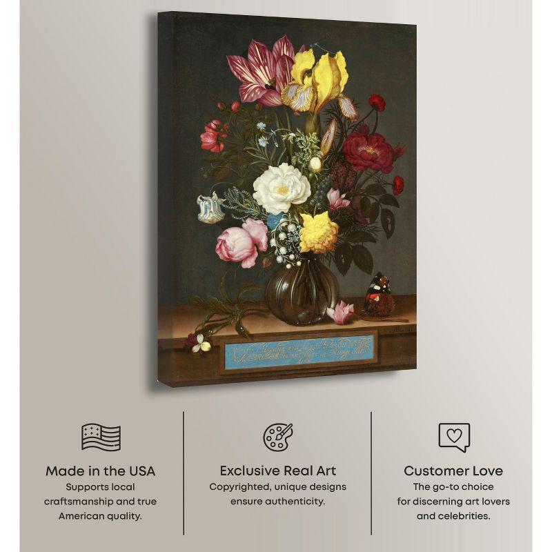 Art Remedy Ambrosius Bosschaert The Elder Bouquet Wall Art by Art Remedy