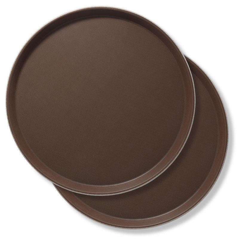 14" Round Non-Skid Serving Trays, NSF Certified