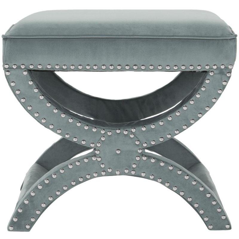 Mystic Ottoman - MCR4645 - Blue - Safavieh