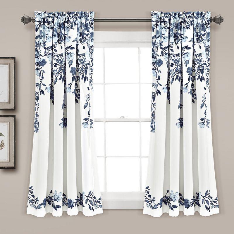 Polyester Light Filtering Curtain Pair