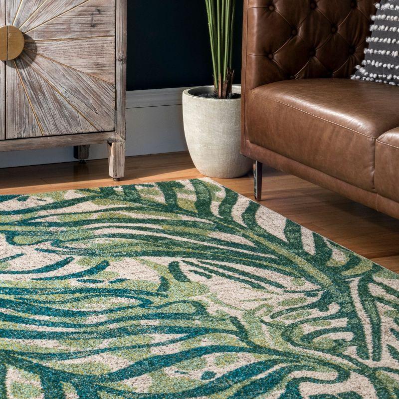 Nuloom Cali Abstract Floral Indoor Area Rug