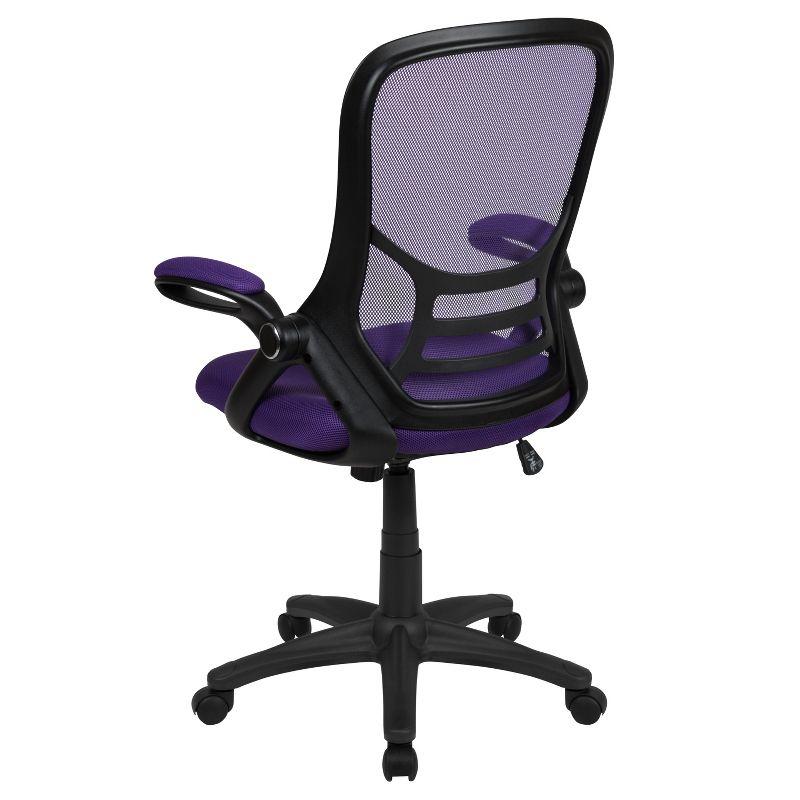 Flash Furniture Cappello High-Back Mesh Swivel Ergonomic Office Chair with Flip-Up Arms