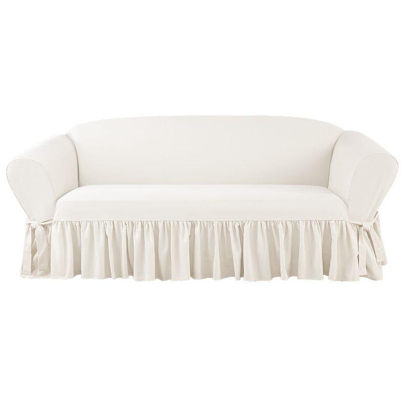 Cotton Box Cushion Sofa Slipcover