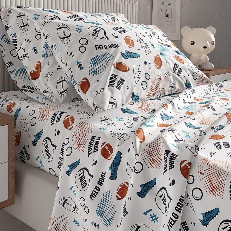 Kids 4 Piece Microfiber Sheet Set - CGK Linens.