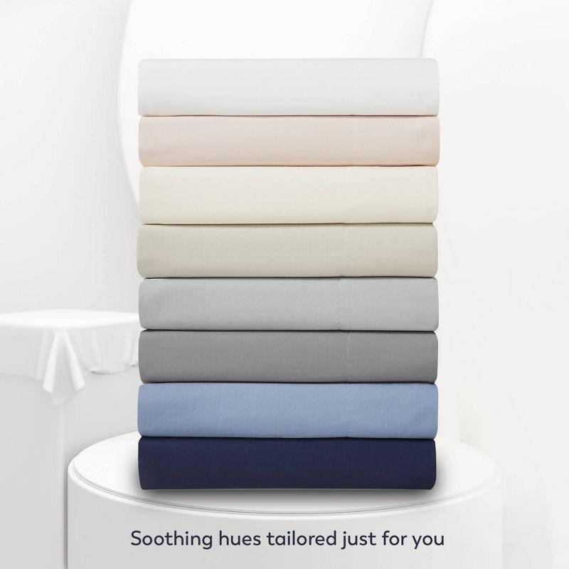 100% Cotton Lightweight Percale Weave Sheet Set