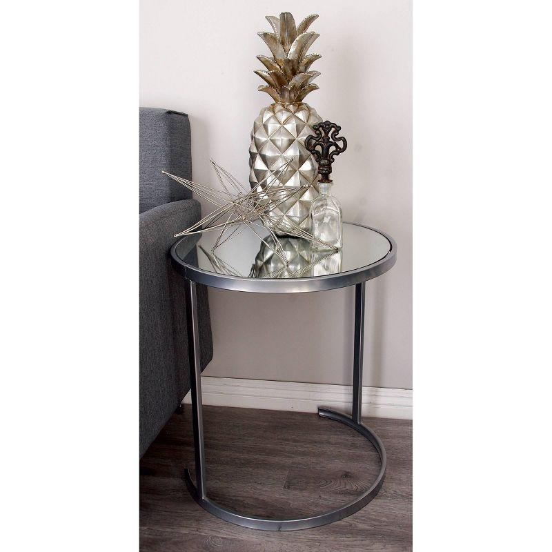 Set of 3 Contemporary Metal Accent Table - Olivia & May