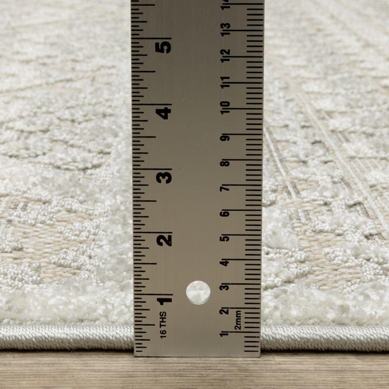 Oriental Weavers Tangier TAN01 Beige/ Ivory Indoor Area Rug - 6'7" x 9'6"