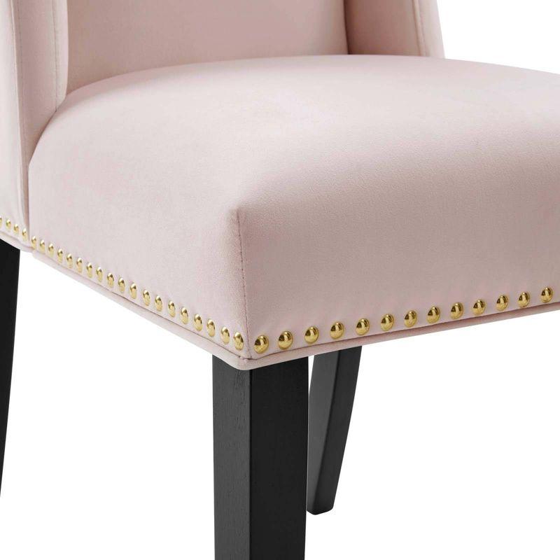 Modway Modway Baron Performance Velvet Dining Chairs - Set of 2