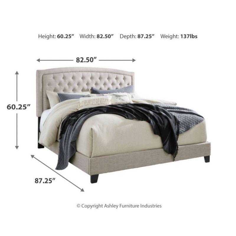 King Jerary Upholstered Bed Gray - Signature Design by Ashley