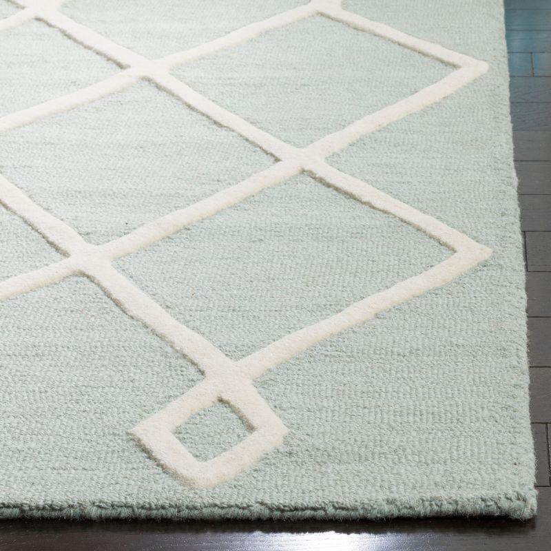 Ivory Bliss Hand-Tufted Wool Kids Playroom Area Rug, 8' x 10'