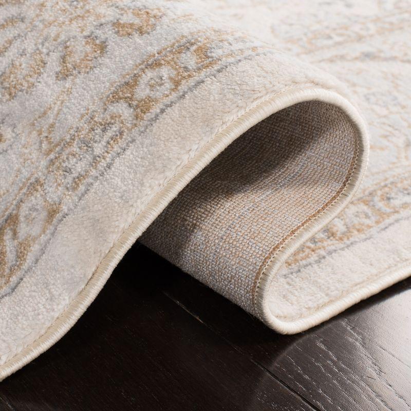 Isabella ISA912 Power Loomed Area Rug - Cream/Beige - 8'x10' - Safavieh.