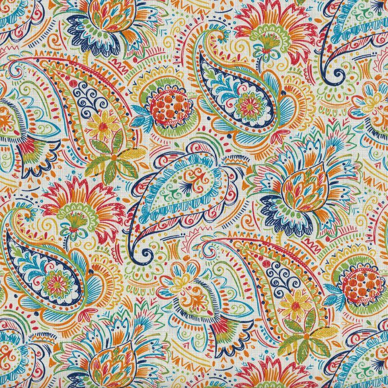 Paisley Indoor/Outdoor Reversible Throw Pillow