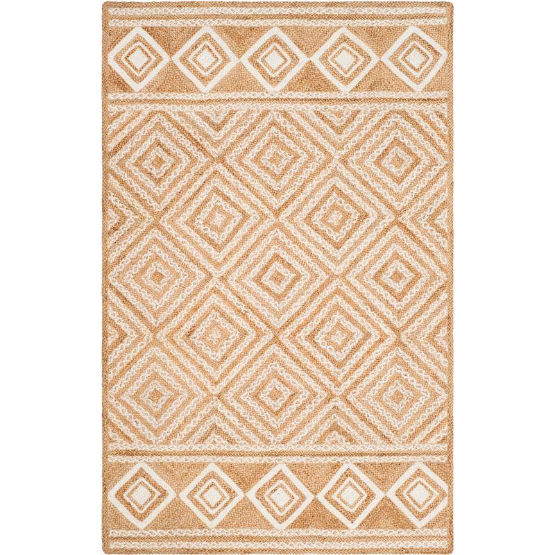 Natural Fiber NF880 Hand Woven Area Rug  - Safavieh