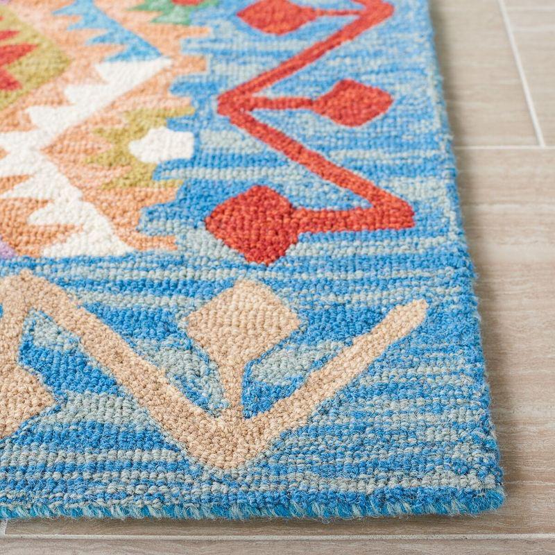 Aspen APN417 Hand Tufted Area Rug - Light Blue/Beige - 5'x8' - Safavieh.