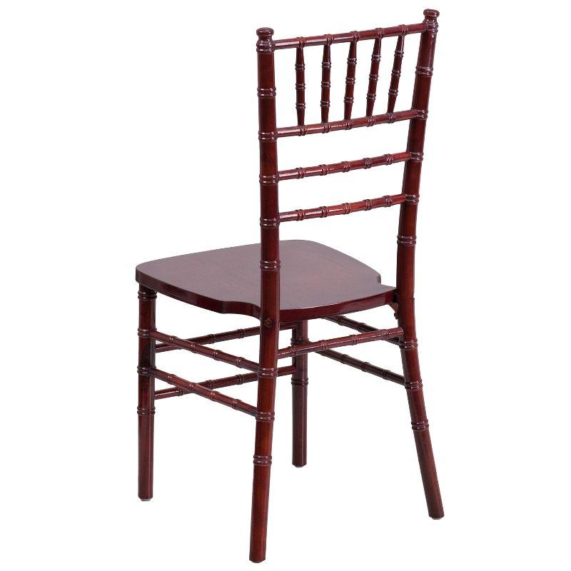 Elegant Mahogany Wood Chiavari Banquet Chair