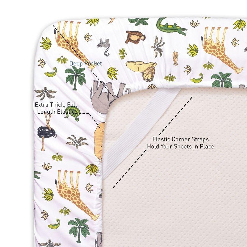 Wild Kingdom Microfiber Kids' Sheet Set By Sweet Home Collection®