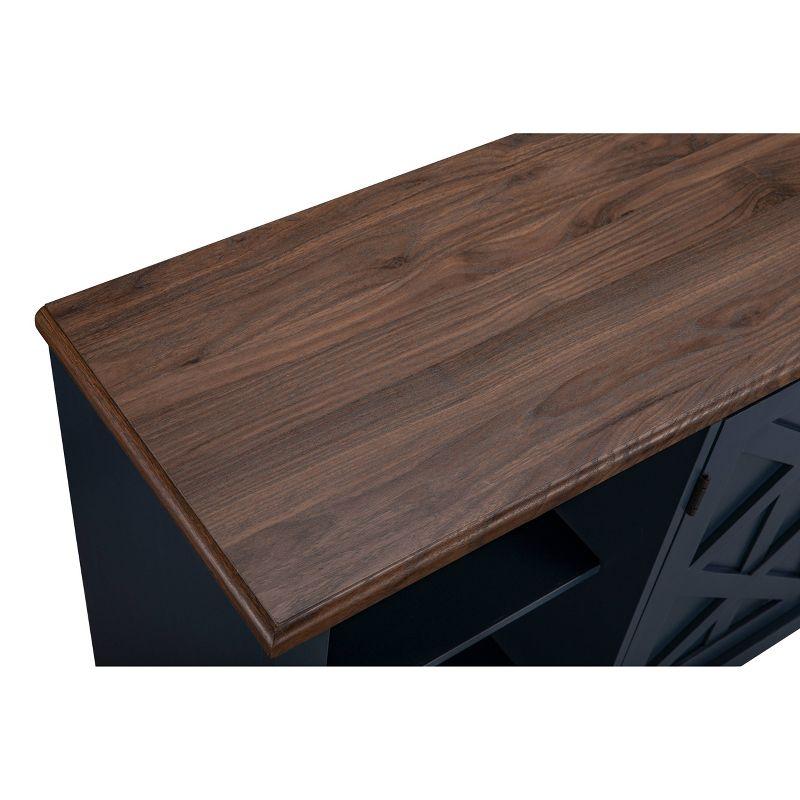 TV Stand for TVs up to 78": Home Essentials, Coastal Style, Open Shelves, Cable Management