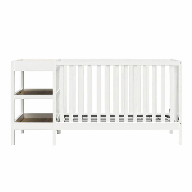 Baby Relax Ema 3-in-1 Convertible Crib and Changer Combo